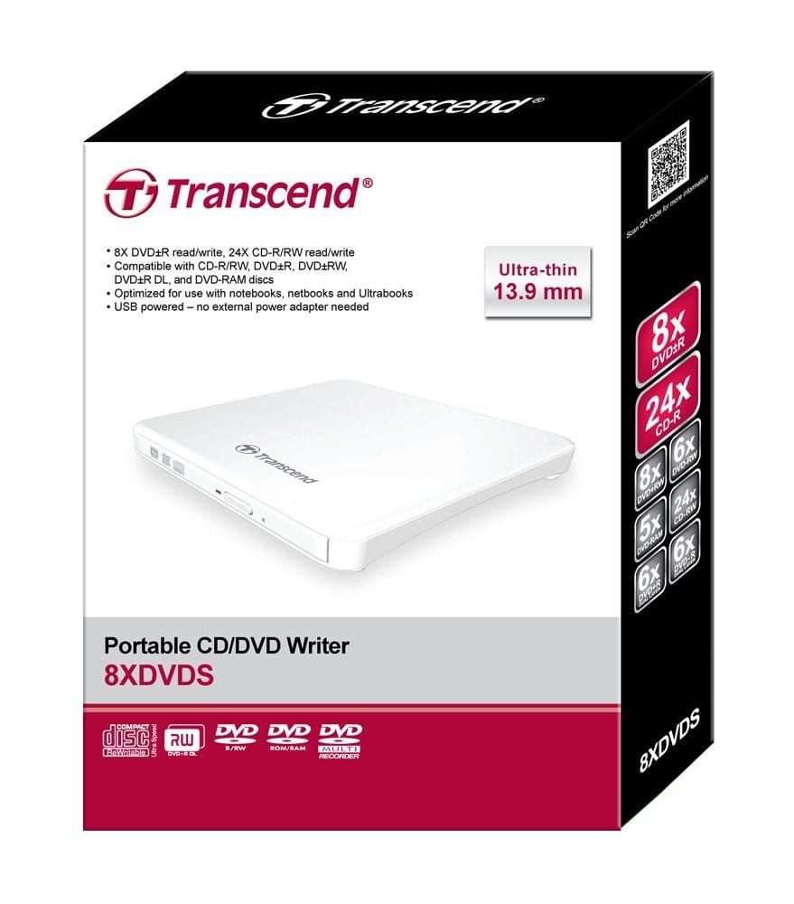 Graveur externe Slim DVD±RW 8x /24x - USB
