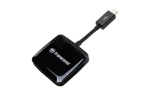 Lecteur de cartes mémoire Transcend SD/microSD/port USB - Compatible avec les appareils Android OTG — image 3
