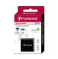 Lecteur de cartes mémoire Transcend SD/microSD/port USB - Compatible avec les appareils Android OTG