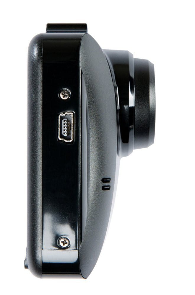 Enregistreur vidéo pour véhicule Transcend DrivePro 100 Full HD LCD 2.4" - Support avec ventouse avec carte mémoire 16GB offerte