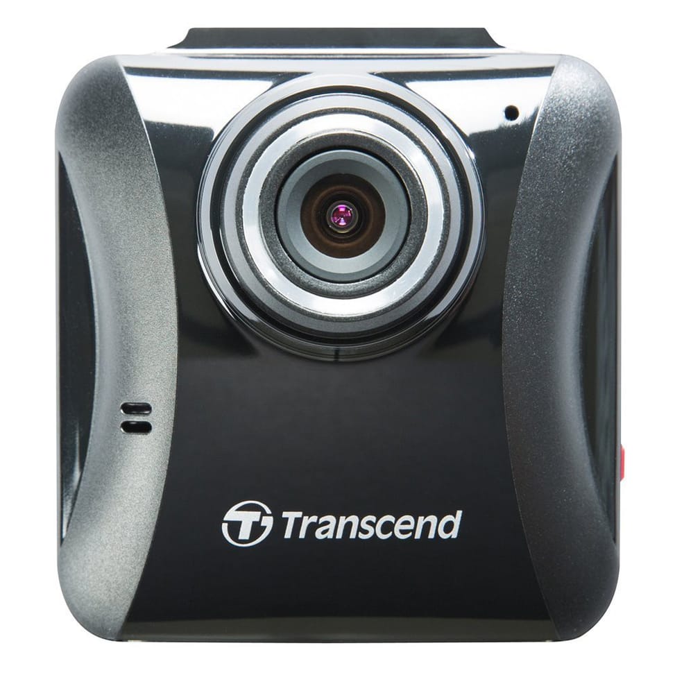 Enregistreur vidéo pour véhicule Transcend DrivePro 100 Full HD LCD 2.4" - Support avec ventouse avec carte mémoire 16GB offerte