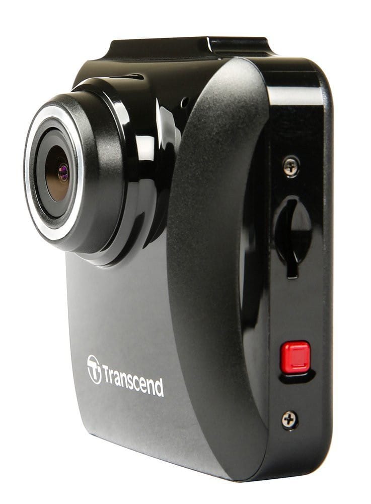 Enregistreur vidéo pour véhicule Transcend DrivePro 100 Full HD LCD 2.4" - Support avec ventouse avec carte mémoire 16GB offerte