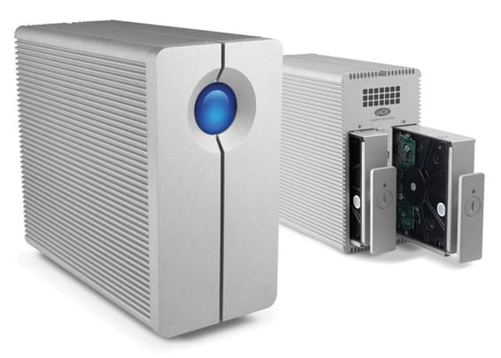 Disque dur externe LaCie 2big Quadra USB 3.0 - 2Bay RAID, FireWire 800 - 4 TB