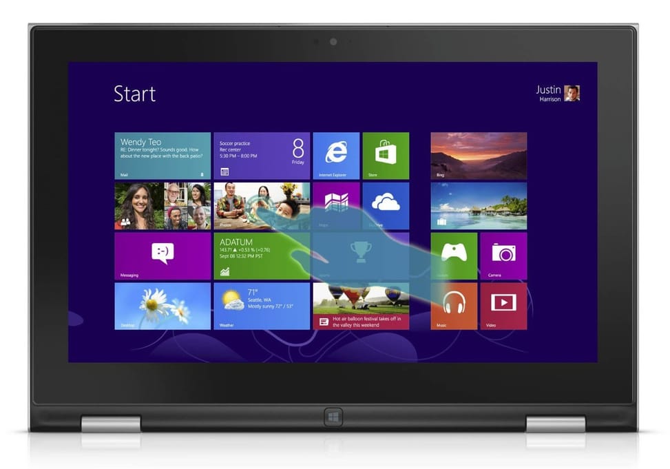 NetBook 2-in-1 Convertible tablette Dell Inspiron 11-3000 Touch