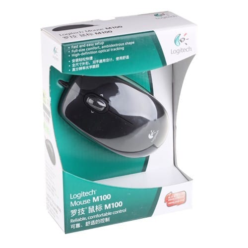 Souris filaire Logitech Mouse M100