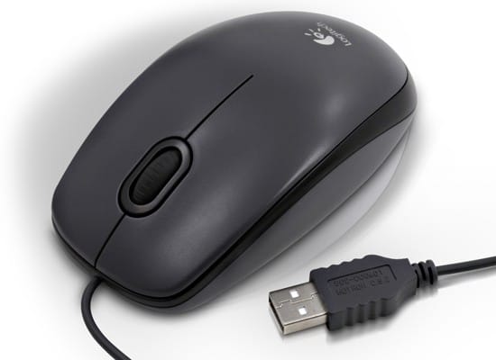 Souris filaire Logitech Mouse M100