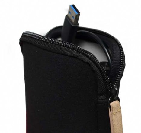 Pochette universelle pour les disques durs 2,5'', batterie de secour ou GPS - Port Designs