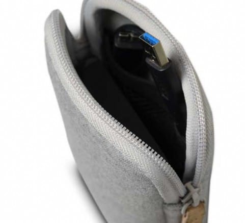 Pochette universelle pour les disques durs 2,5'', batterie de secour ou GPS - Port Designs