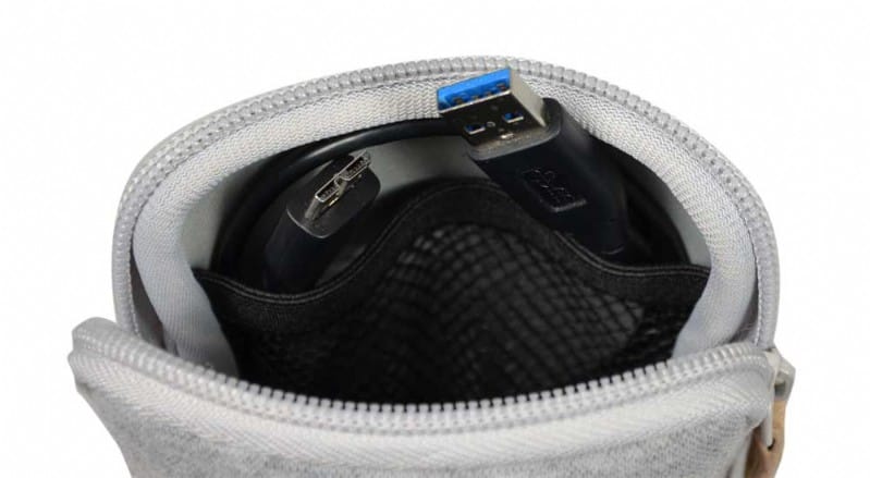 Pochette universelle pour les disques durs 2,5'', batterie de secour ou GPS - Port Designs