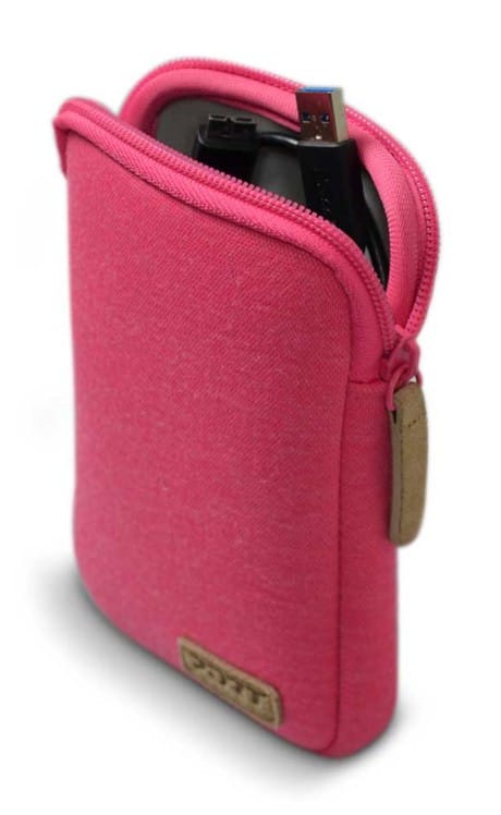 Pochette universelle pour les disques durs 2,5'', batterie de secour ou GPS - Port Designs