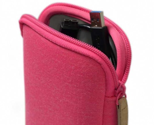 Pochette universelle pour les disques durs 2,5'', batterie de secour ou GPS - Port Designs