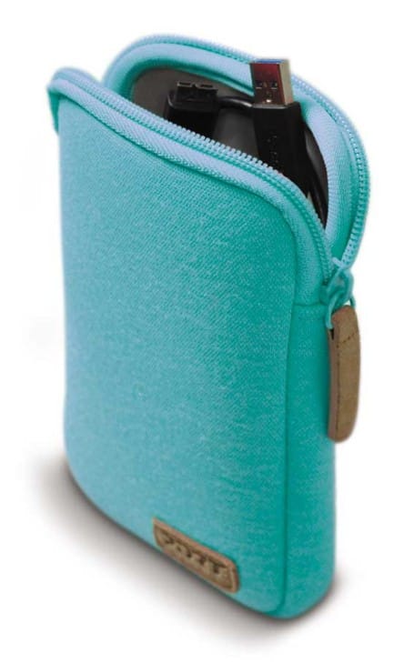 Pochette universelle pour les disques durs 2,5'', batterie de secour ou GPS - Port Designs
