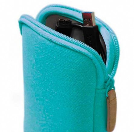 Pochette universelle pour les disques durs 2,5'', batterie de secour ou GPS - Port Designs