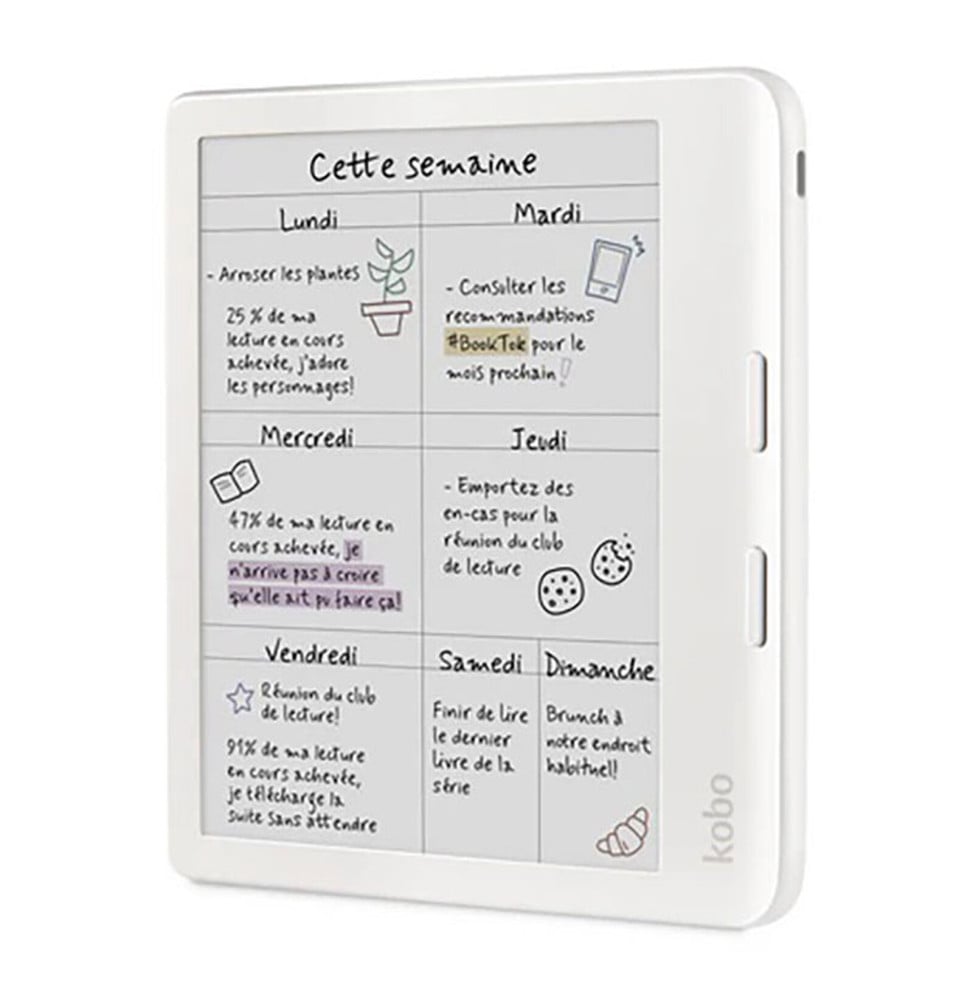Kobo Libra Colour Blanc