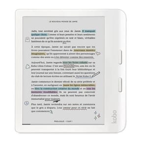 Kobo Libra Colour Blanc — image 4