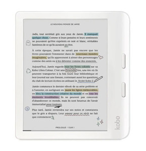 Kobo Libra Colour Blanc