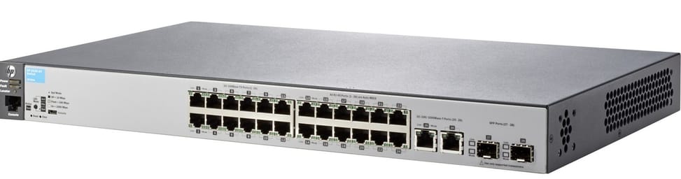 جهاز Switch مُدار قابل للتثبيت في الرف HP Aruba 2530-24 (J9782A) — صورة 1