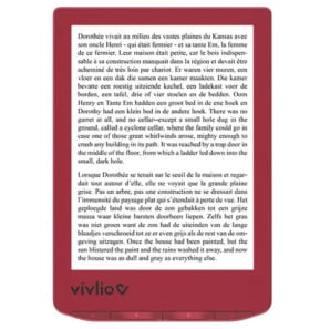 Vivlio Light Rouge