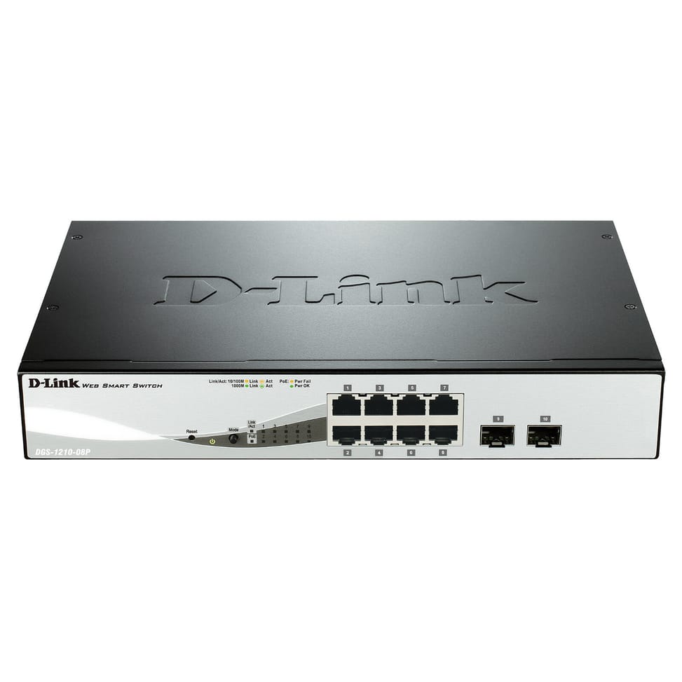 D-Link DGS-1210-08P/E — image 1