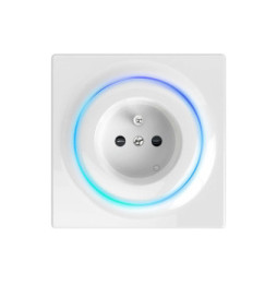 Fibaro - Prise intelligente encastrée Z-Wave+ - Walli Outlet Type E - Fibaro