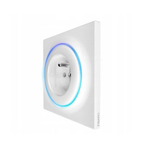 Fibaro - Prise intelligente encastrée Z-Wave+ - Walli Outlet Type E - Fibaro