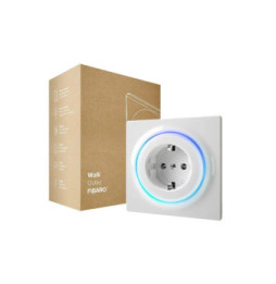 Fibaro - Prise intelligente encastrée Z-Wave+ - Walli Outlet Type F - Fibaro