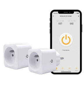 Priska FR Dual Pack - Lot de 2 Prises Wi-Fi...