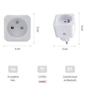 Priska FR Dual Pack - Lot de 2 Prises Wi-Fi avec compteur de consommation — image 5