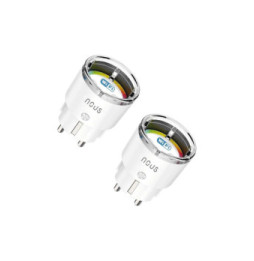 NOUS - Pack de 2 Prise Intelligente Wifi