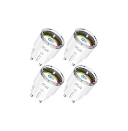 NOUS - Pack de 4 Prises Intelligentes Wifi