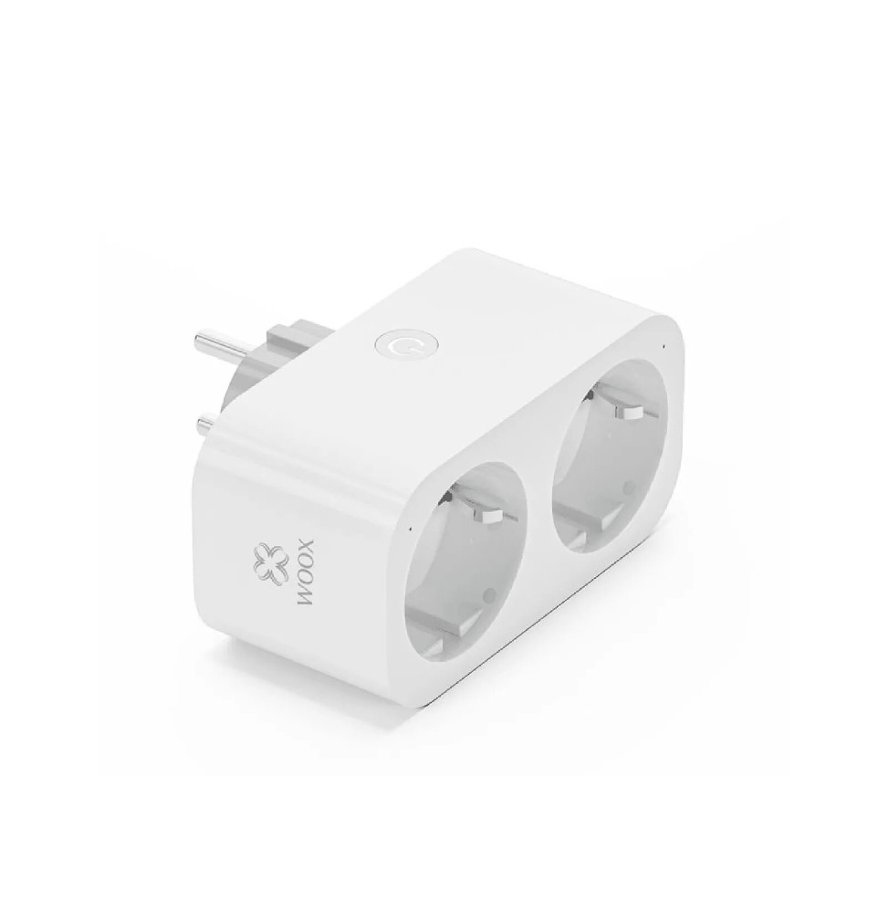 Woox - Double Prise Intelligente avec moniteur d'énergie