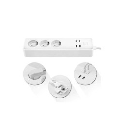 Woox - Multiprise intelligente Smart Wifi blanc R4028