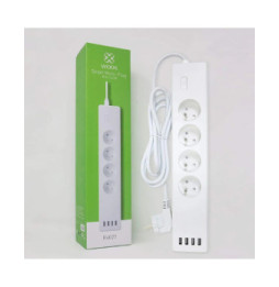 Woox - Multiprise intelligente Wifi 4 prises R4027