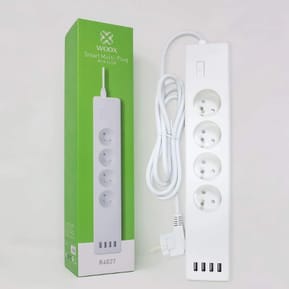 Woox - Multiprise intelligente Wifi 4 prises R4027 — image 3