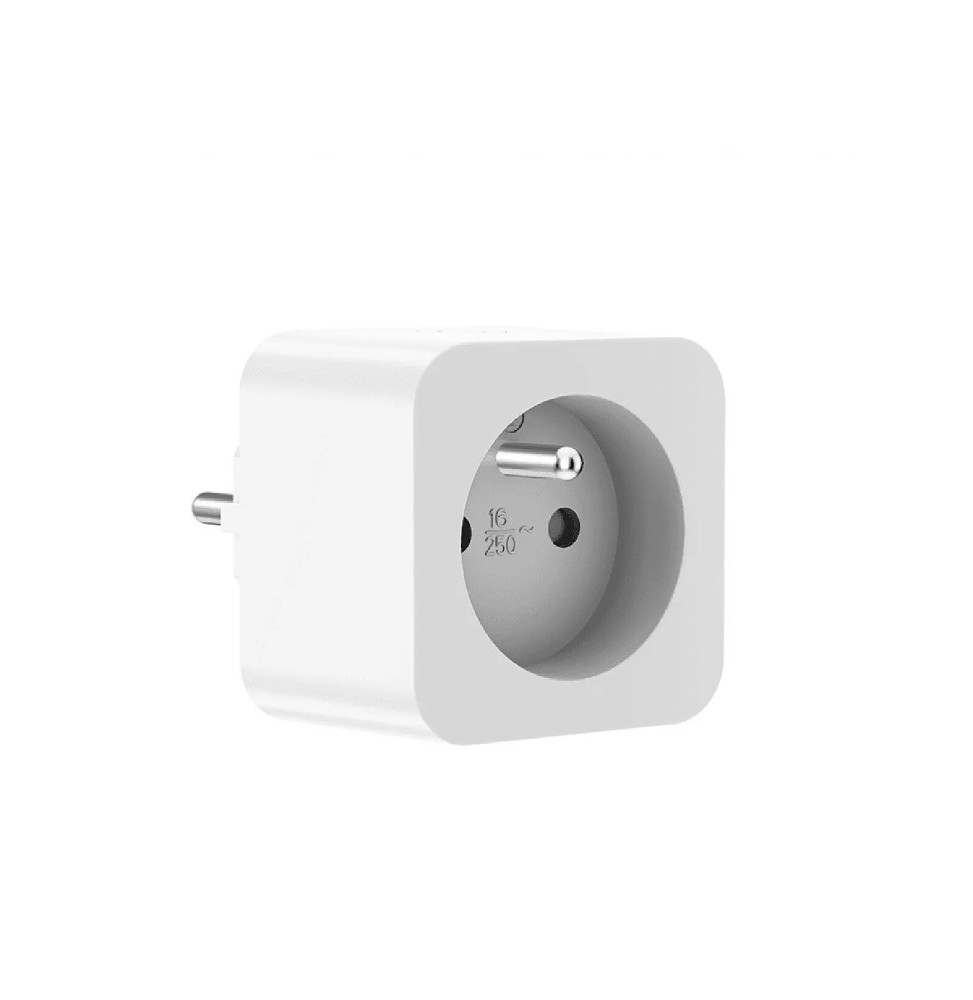 Woox - Prise intelligente FR Type E avec surveillance de l'énergie - R6128