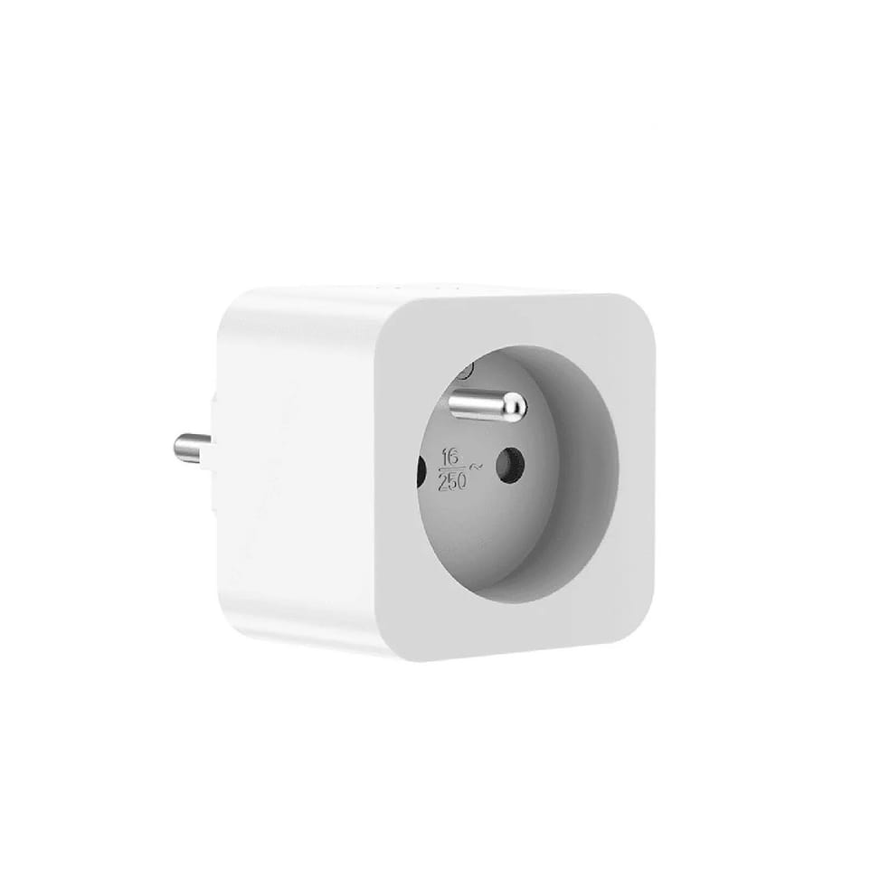 Woox - Prise intelligente FR Type E avec surveillance de l'énergie - R6128-2Pack — image 2