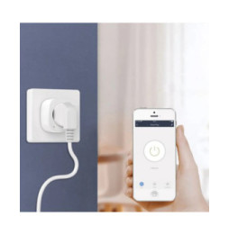 Woox - Prise intelligente FR Type E avec surveillance de l'énergie - R6128-2Pack