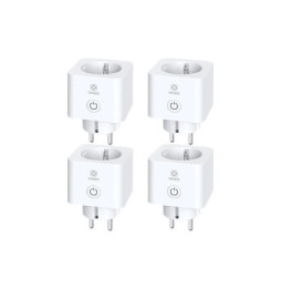 Woox - Prise intelligente UE Schuko avec surveillance de l'énergie R6113-4pack