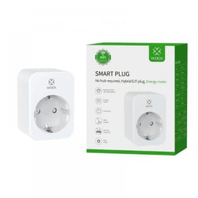 Woox - Prise intelligente UE Schuko avec surveillance de l'énergie R6118-2pack