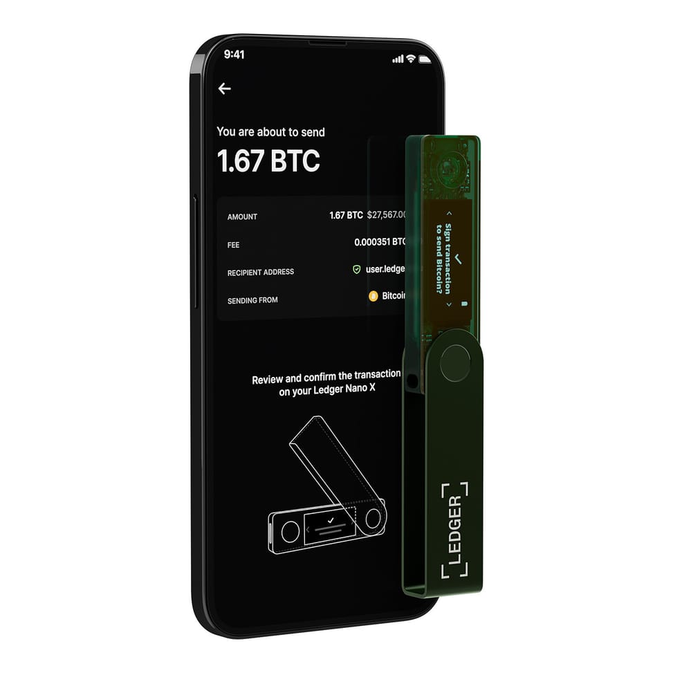 Ledger Nano X Vert Emeraude — image 5