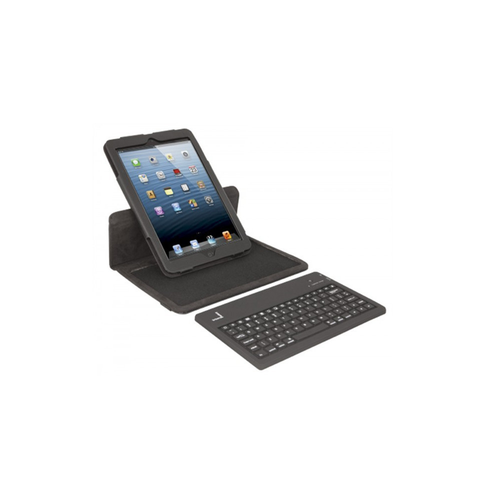 Etui-clavier pour iPad mini : Folio avec clavier Français Bluetooth intégré