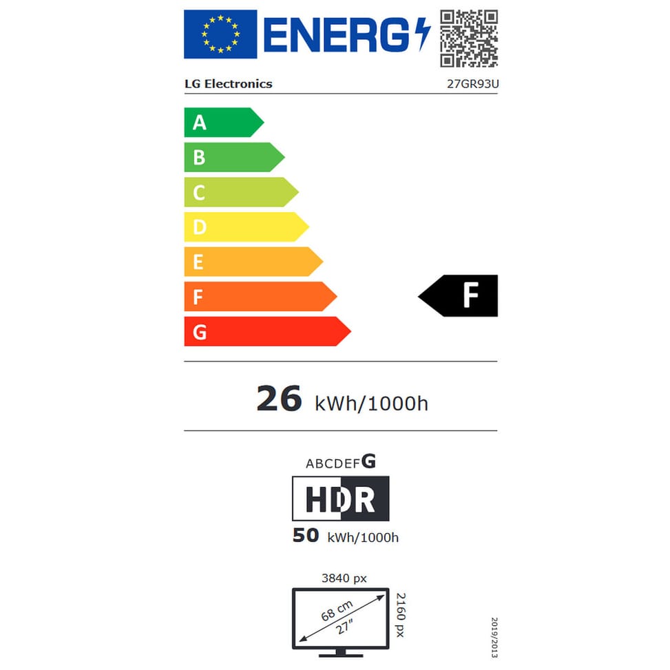 LG 27" LED - UltraGear 27GR93U-B — image 5