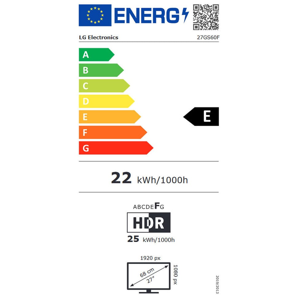 LG 27" LED - UltraGear 27GS60F-B — image 5
