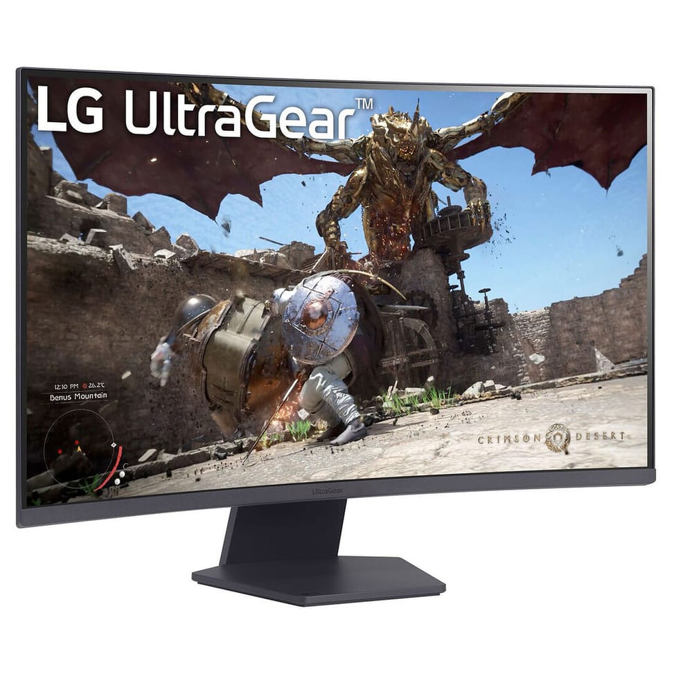 LG 32" LED - UltraGear 32GS60QC-B — image 2