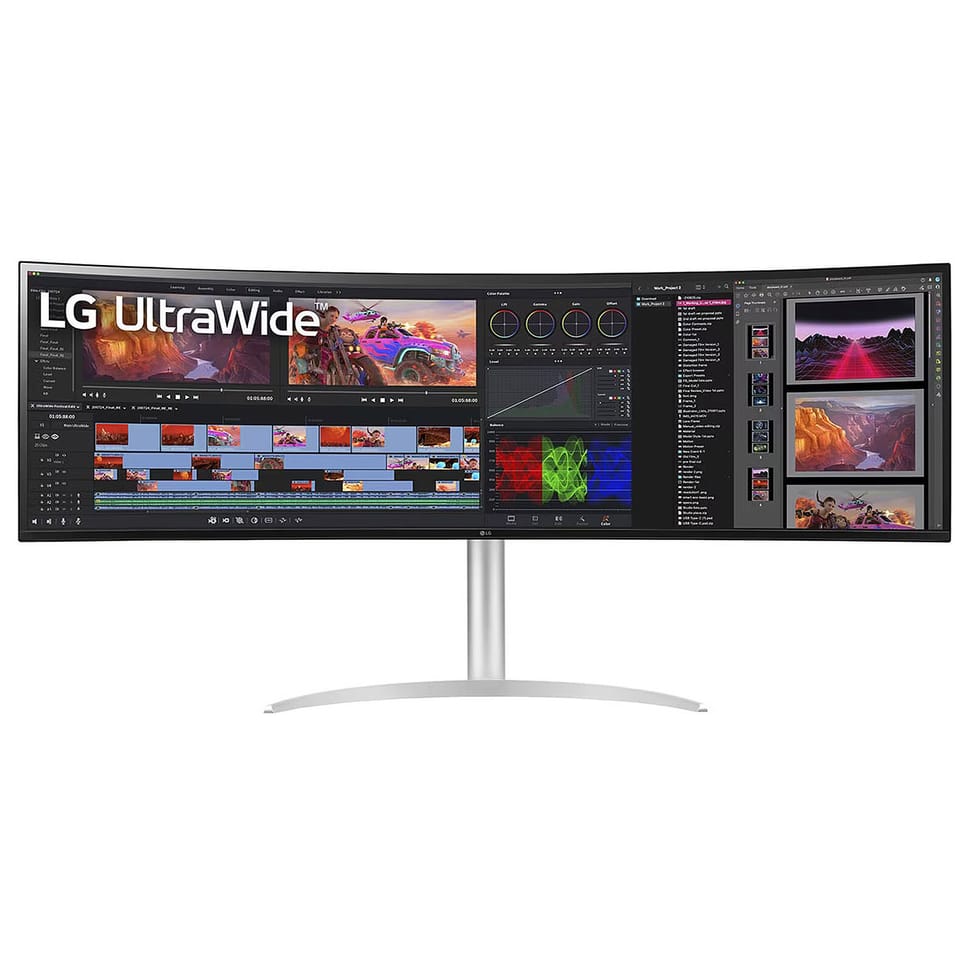 LG 49" LED - 49WQ95C-W — image 1