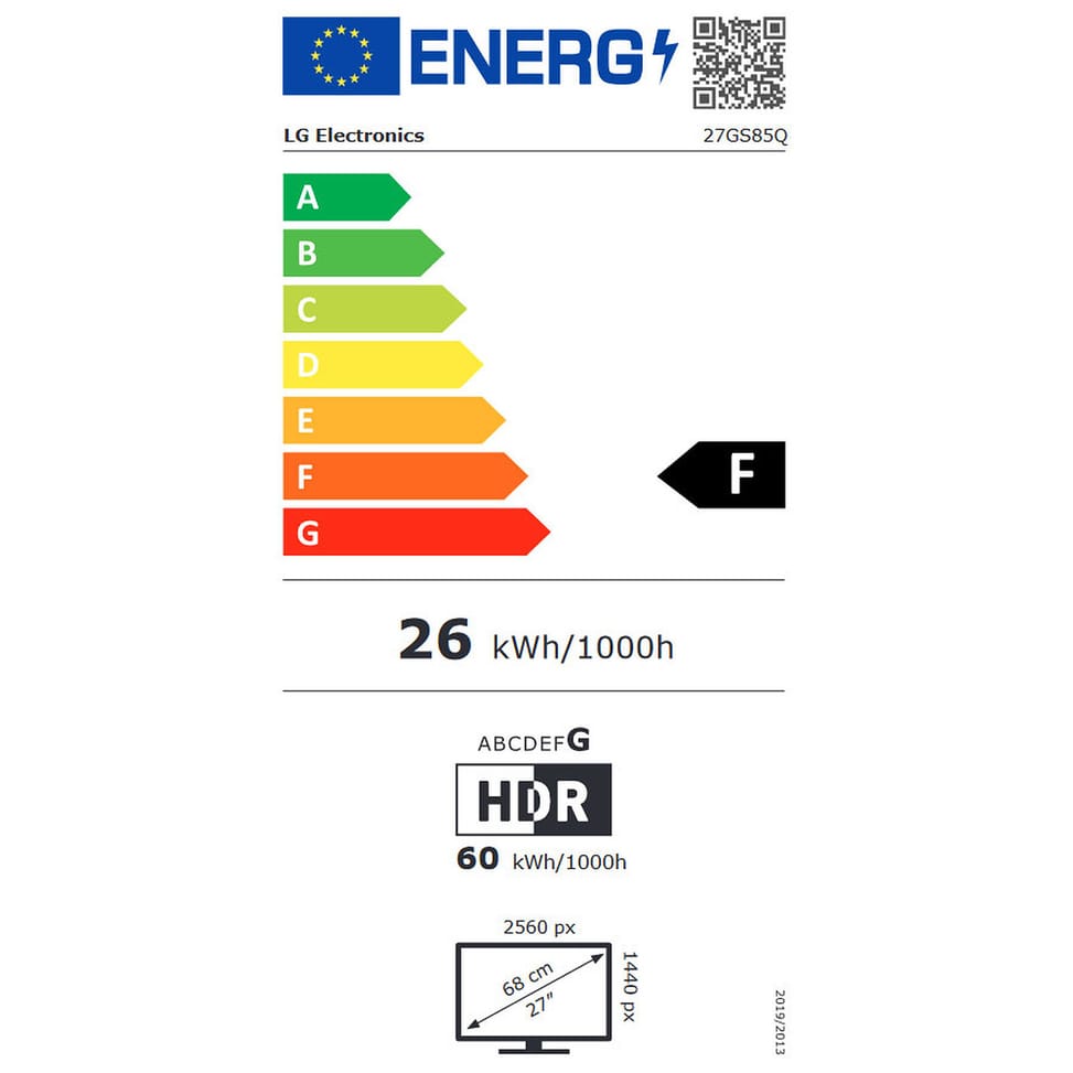 LG 27" LED - UltraGear 27GS85Q-B — image 5