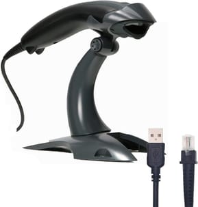 Barcode scanner laser Honeywell Voyager 1200g avec stand - USB (1200G-2USB-1)