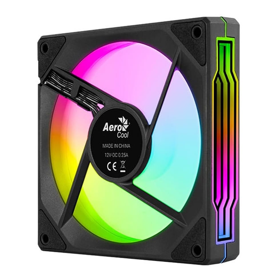 Aerocool Phantom M-3 12 PWM ARGB (Noir) — image 3