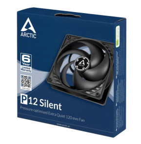 Arctic P12 Silent (Noir)