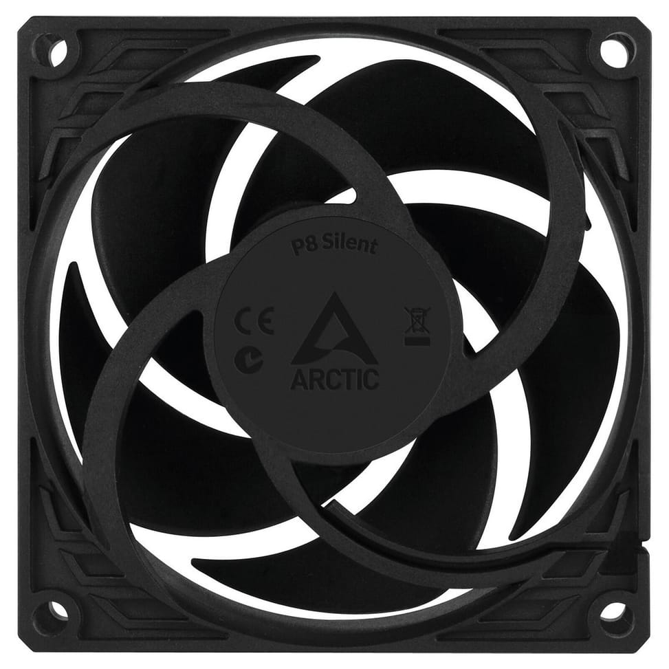 Arctic P8 Silent (Noir) — image 3